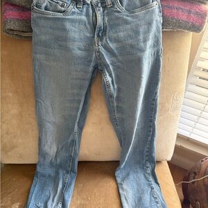 Levi's Light Blue Straight Leg Women's Jeans 25x25